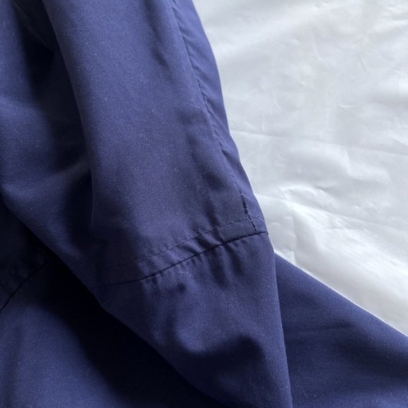 Sun Mountain Windbreaker Jacket Mens M Blue Full Zip Mesh Lined Golf Performance - Picture 10 of 11